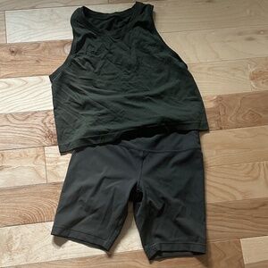 Lululemon Olive Green Set